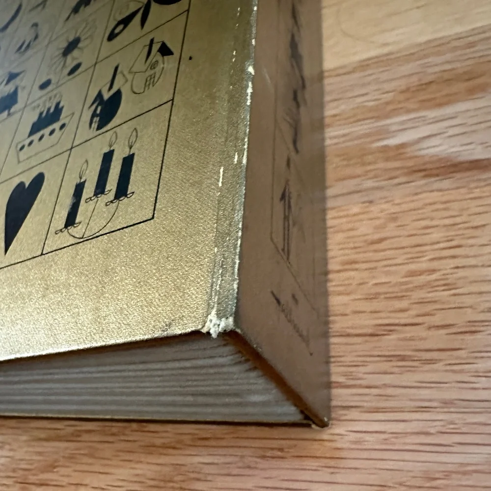 Vintage Hallmark Thoughtfulness Album Gold
